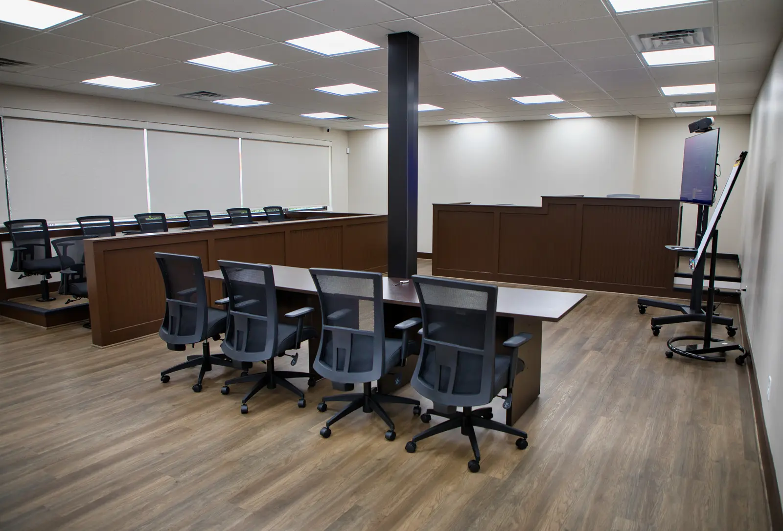 The Mock Court Room at Heritage Plaza Office Suites
